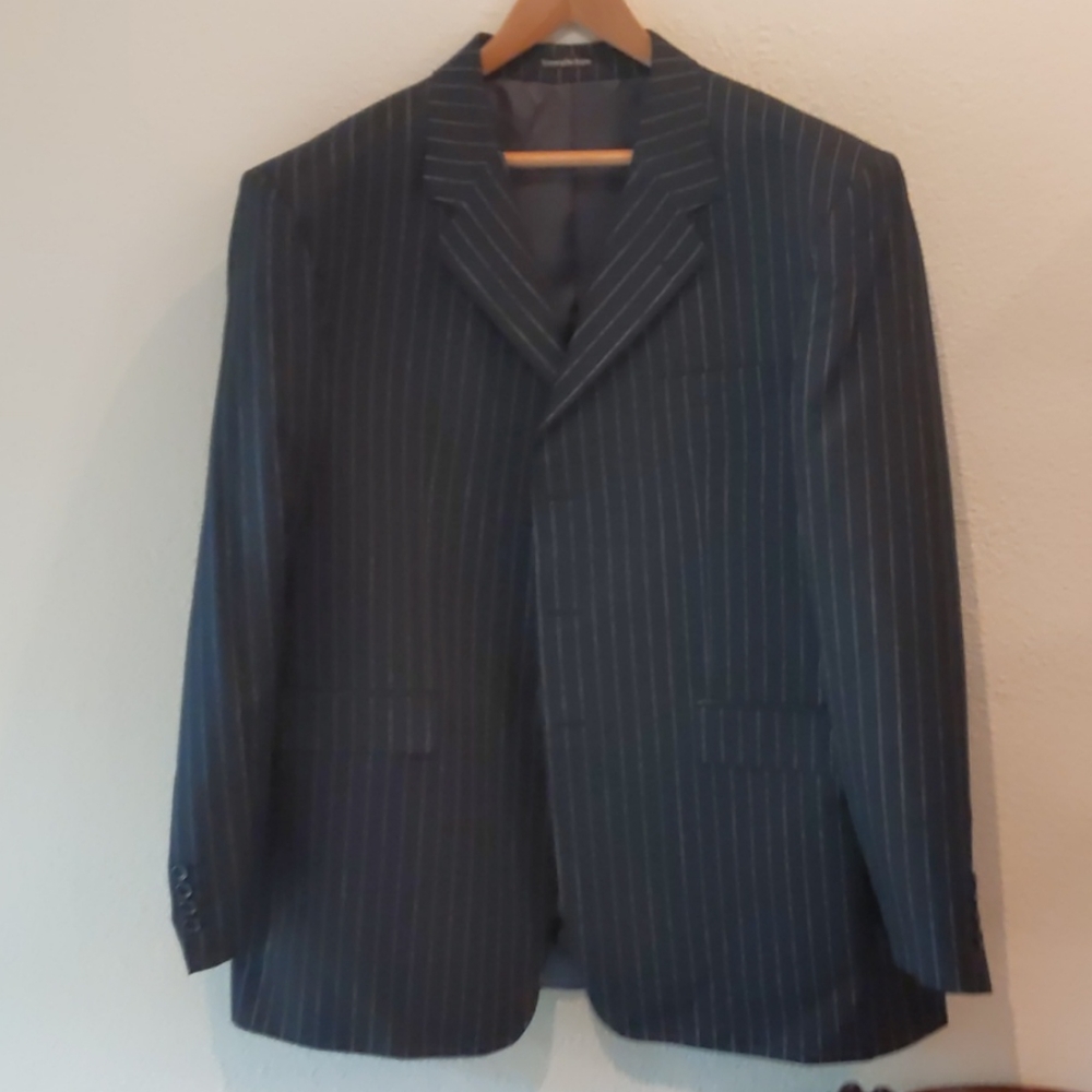 Ermenegildo Zegna pinstripe suit jacket. NWOT